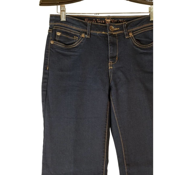 Simple Vera Boot Blue‎ Jeans Women's Size 6 30x28 Stretch - Picture 4 of 13